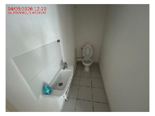 Toilettes niveau 2